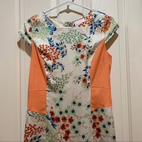 ROMEO & Juliet Couture Floral Liner Dress Small - Picture 6 of 8